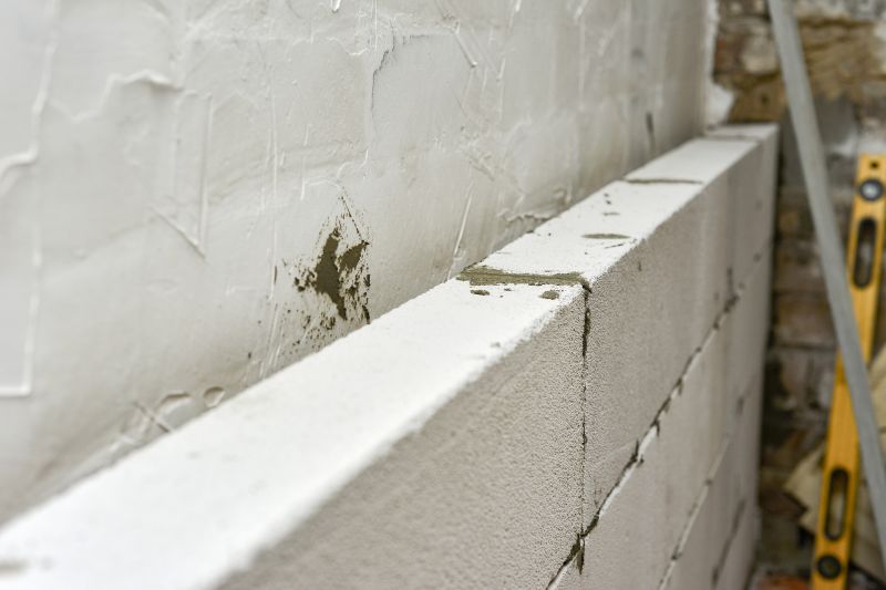 Cinder Block Wall Repair detail